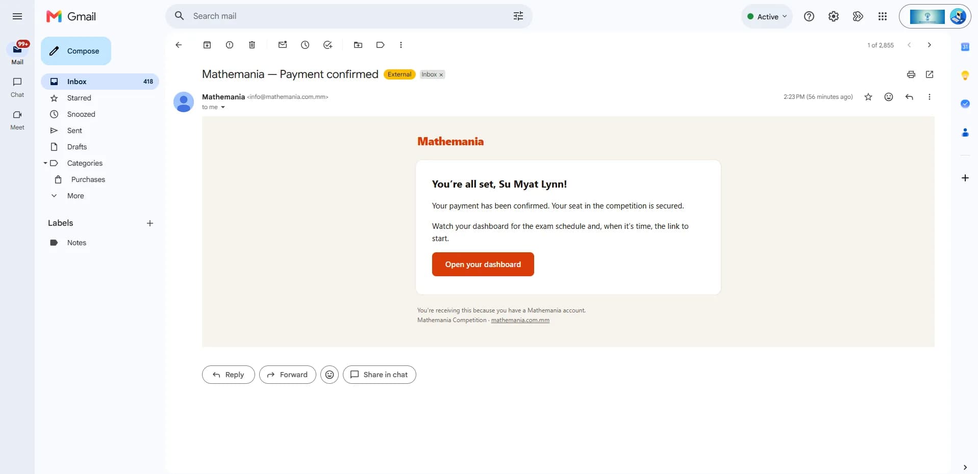 Mathemania user-instructions screenshot 8